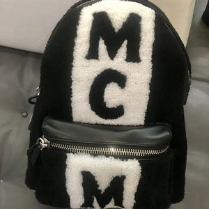 limited edition new shearling MCM backpack 15%off!